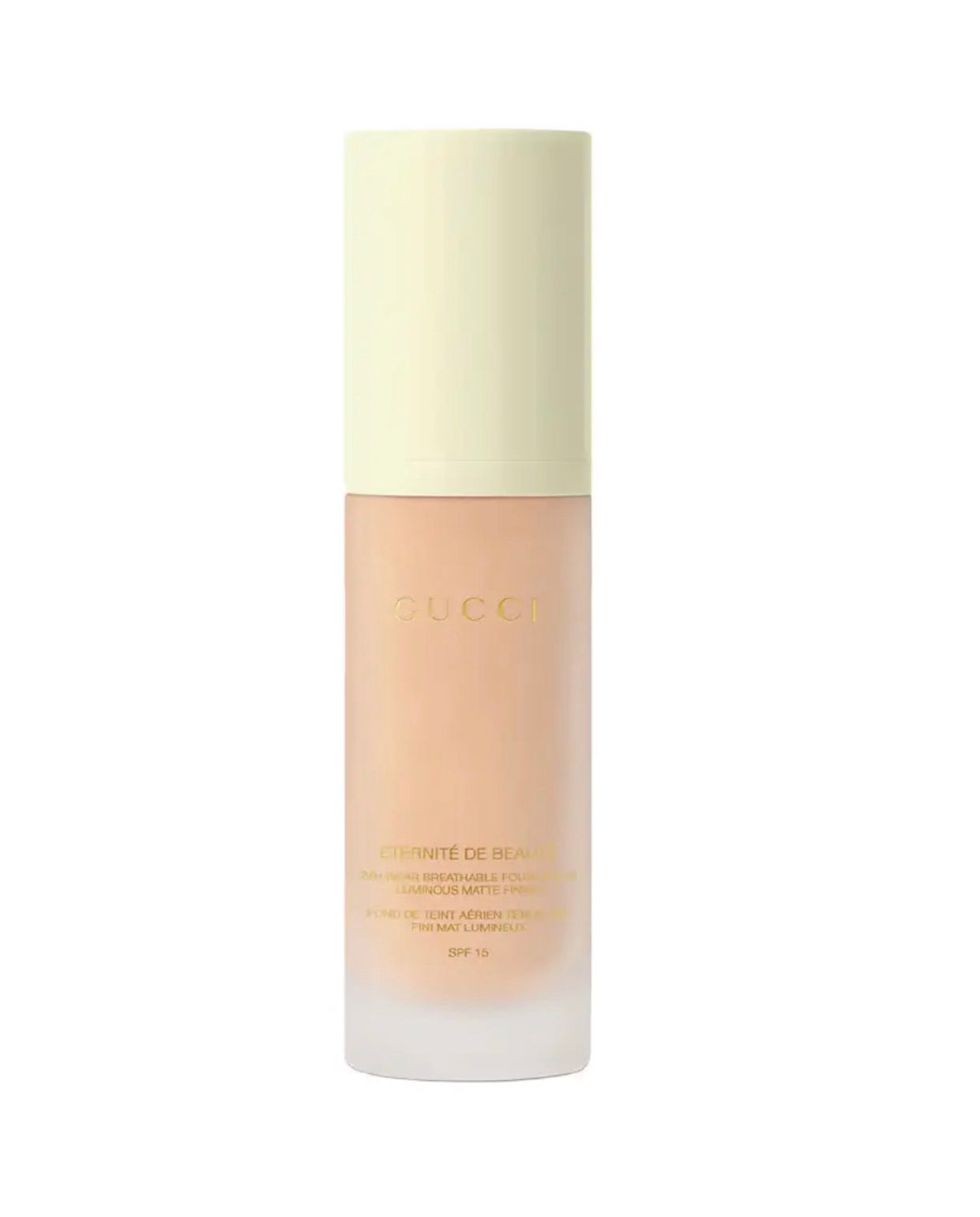 GUCCI - ETERNITE DE BEAUTE 24H WEAR BREATHABLE FOUNDATION LUMINOUS MATTE FINISH 30ML