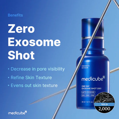 Medicube ONE DAY EXOSOME SHOT PORE AMPOULE 2000