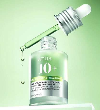 ANUA Azelaic Acid 10 Hyaluron Redness Soothing Serum سيروم مهدئ بحمض الأزيليك 10 هيالورون