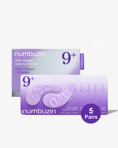 Numbuzin No.9 NAD+ Collagen Under Eye Patches