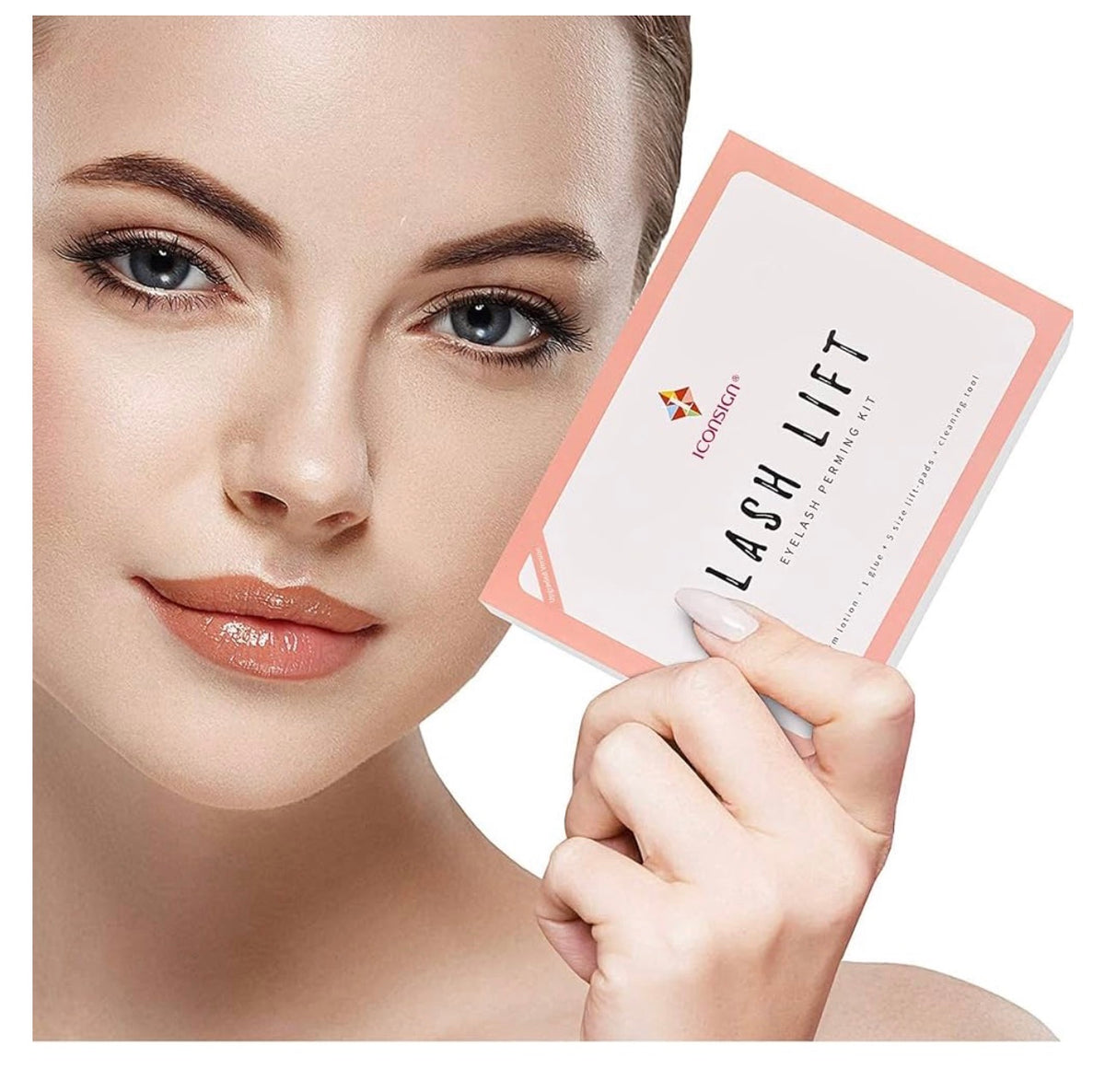 Iconisine Eyelash and eyebrow lift + black tint مجموعة رفع الحواجب والرموش المتطورة مع الصبغة السوداء