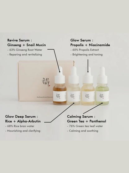 BEAUTY OF JOSEON SERUM SET 10ml مجموعة السيروم المميزة من بيوتي اوف جوسون