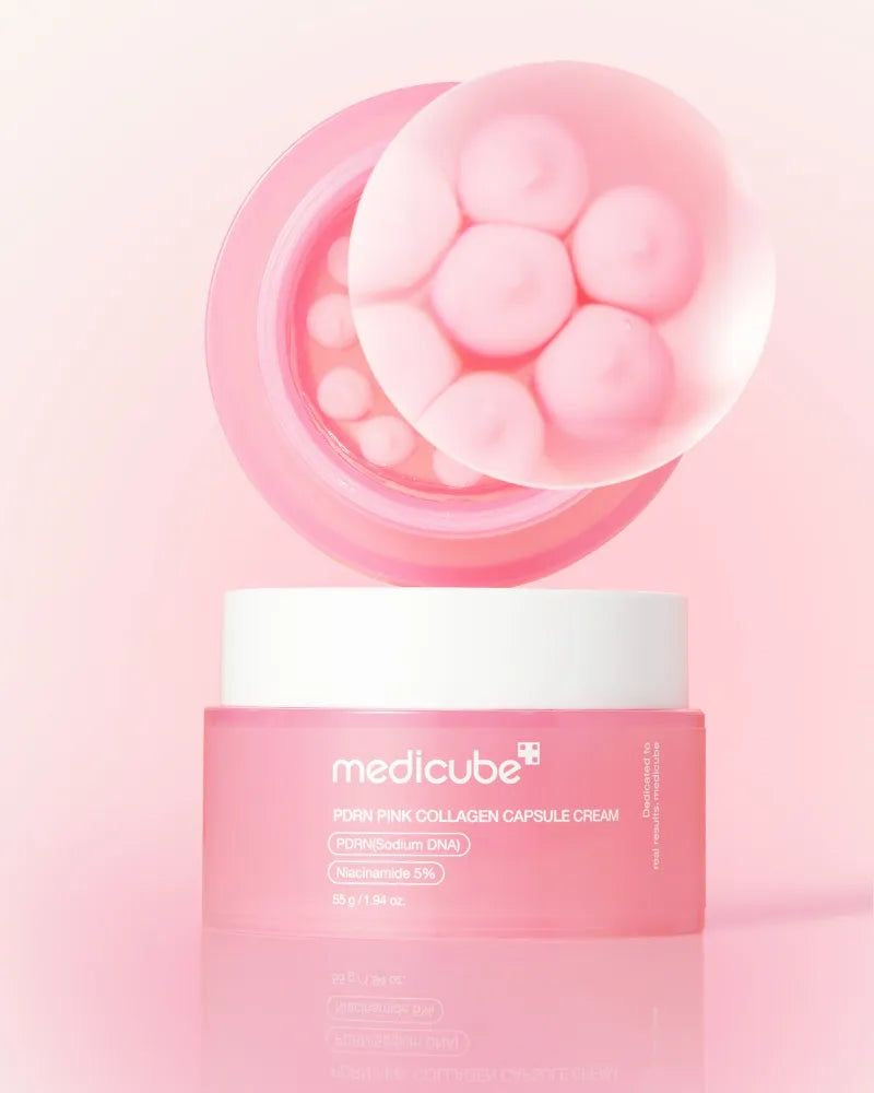 Medicube PDRN Pink Collagen Capsule Cream كريم كبسولات الكولاجين