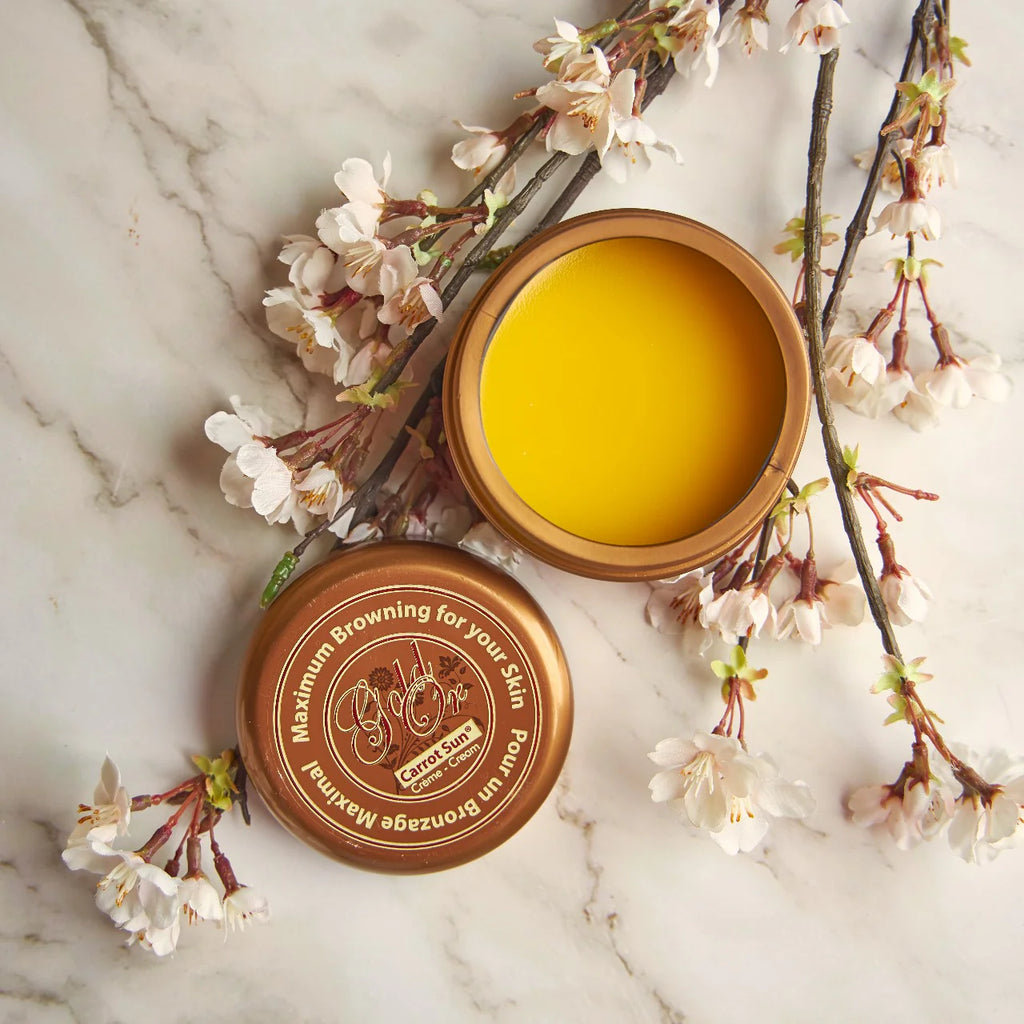 Carrot Sun Cream Gold 350ml كريم التسمير من كاروت