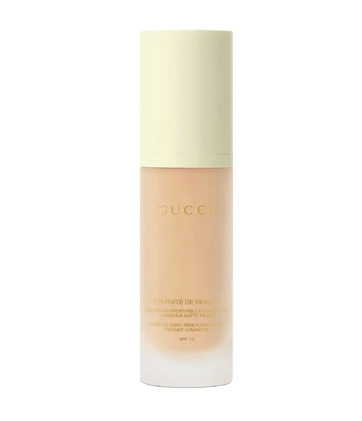 GUCCI - ETERNITE DE BEAUTE 24H WEAR BREATHABLE FOUNDATION LUMINOUS MATTE FINISH 30ML