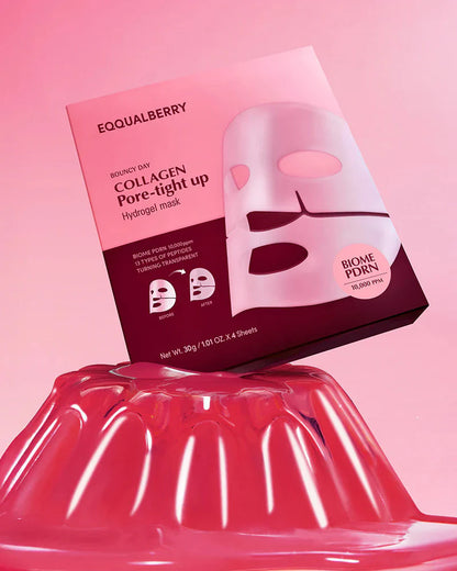 EQQUALBERRY Collagen Pore-Tight Up Hydrogel Mask - 30g