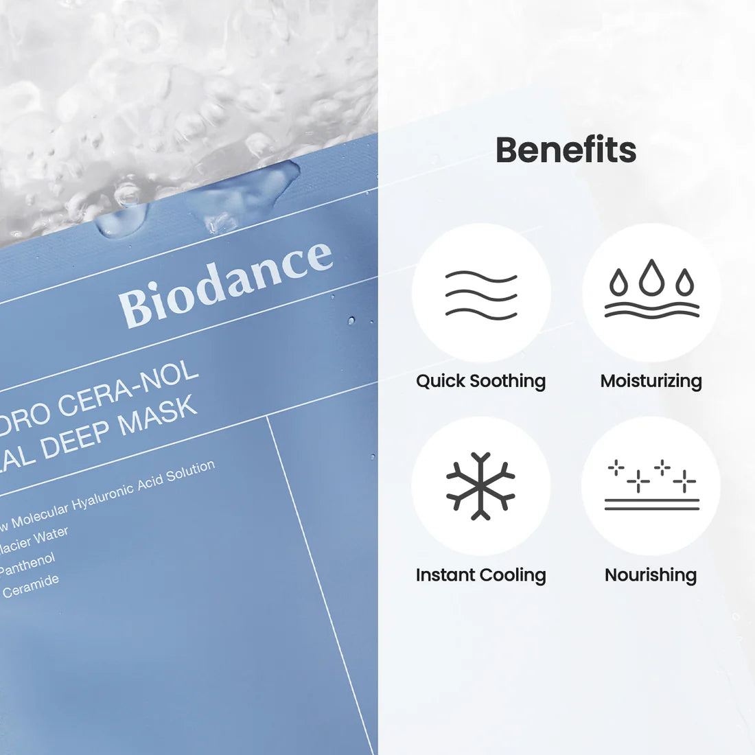 Biodance Hydro Cera-Nol Real Deep Mask قناع هيدرو سيرا نول للترطيب العميق