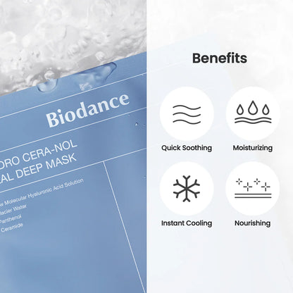 Biodance Hydro Cera-Nol Real Deep Mask قناع هيدرو سيرا نول للترطيب العميق