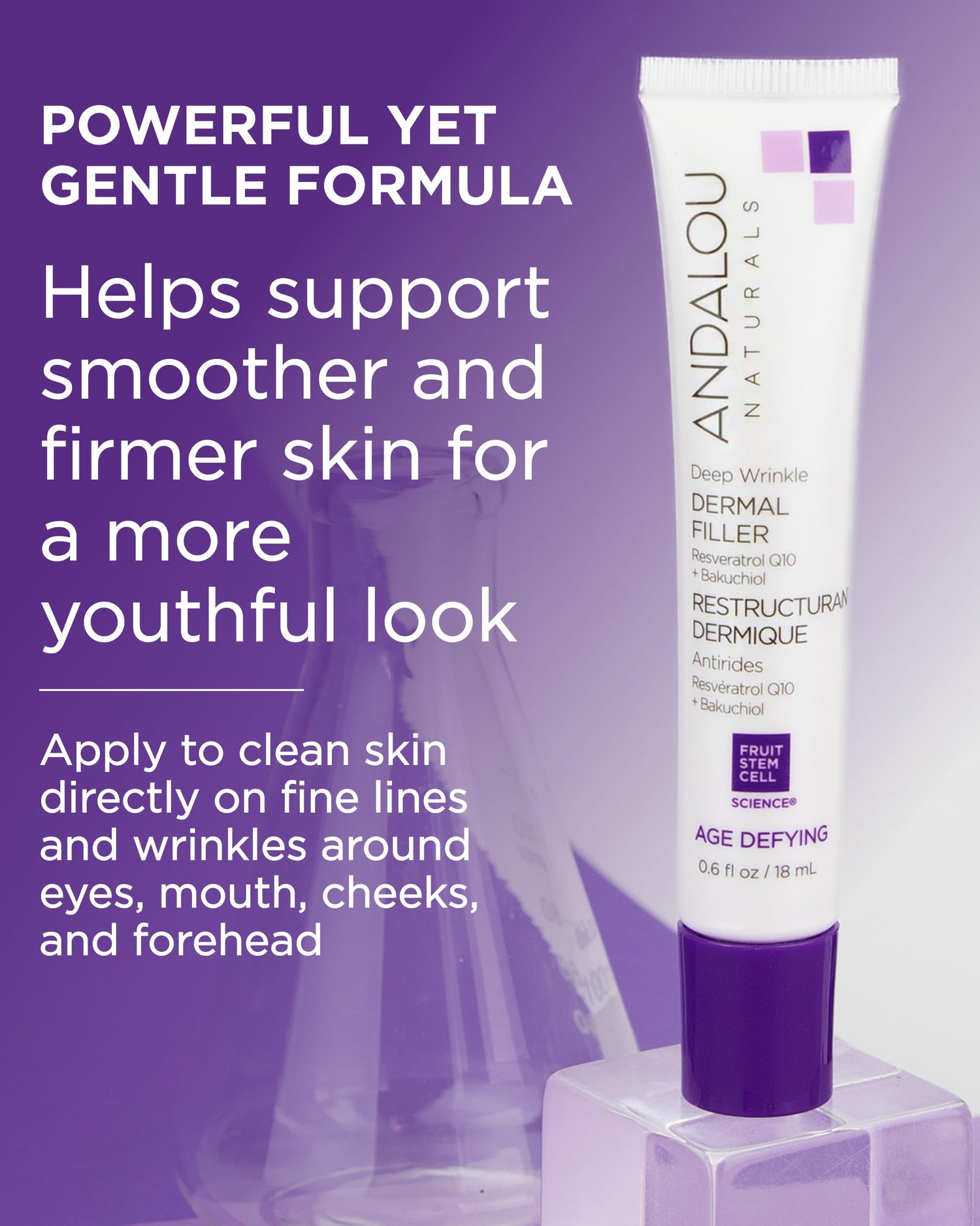 Andalou Naturals Deep Wrinkle Dermal Filler