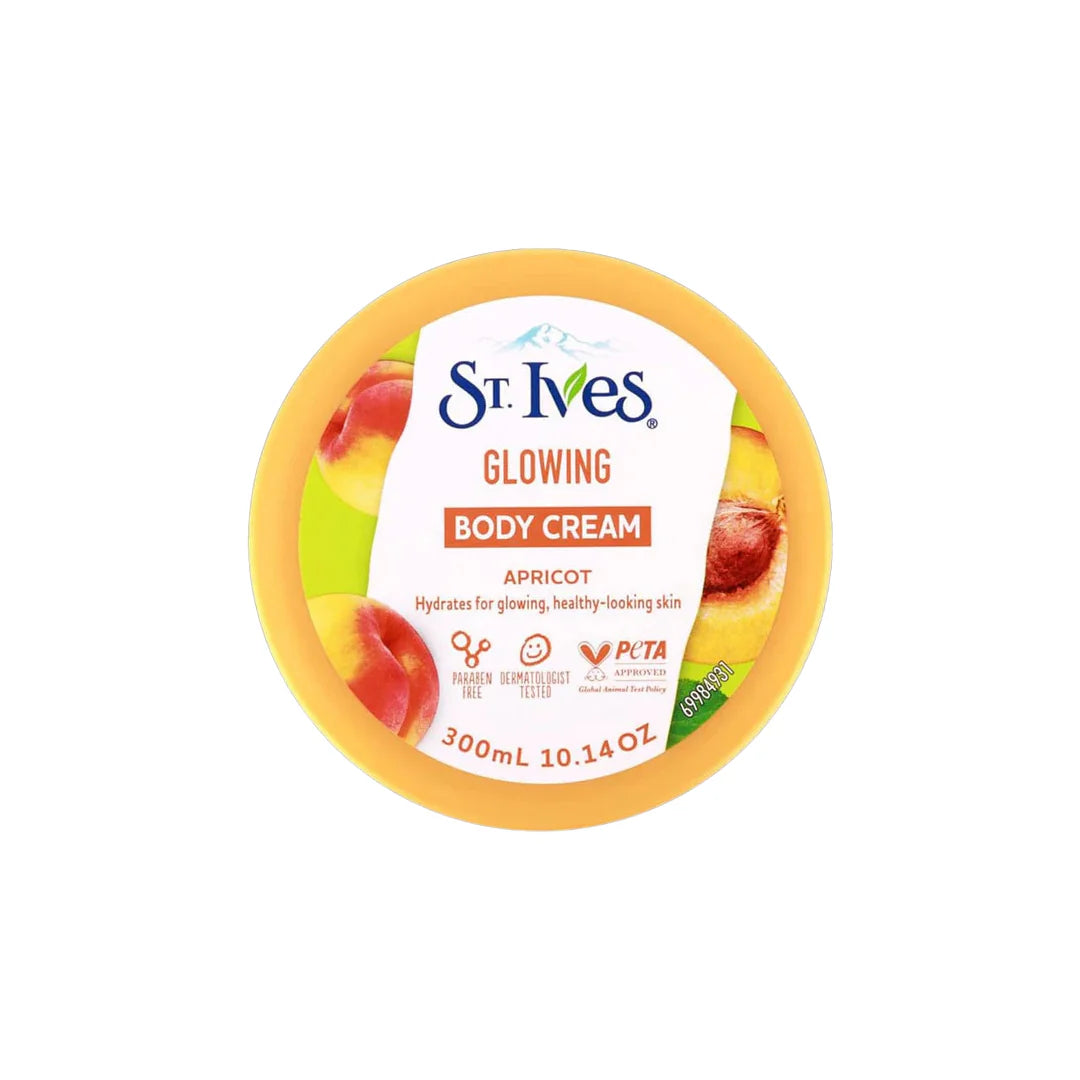 ST. IVES - GLOWING BODY CREAM WITH APRICOT 300ML