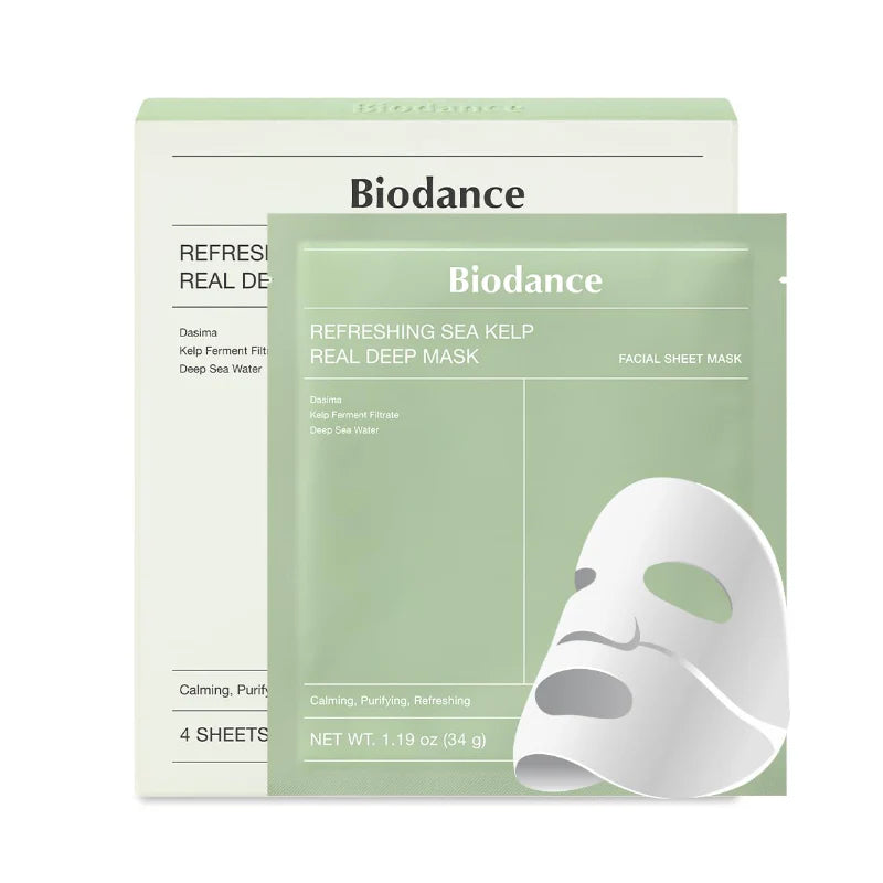 Biodance Refreshing Sea Kelp Mask قناع عشب البحر المنعش