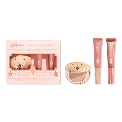 Charlotte Tilbury Hollywood Blush And Glow Glide Kit (Full Size)