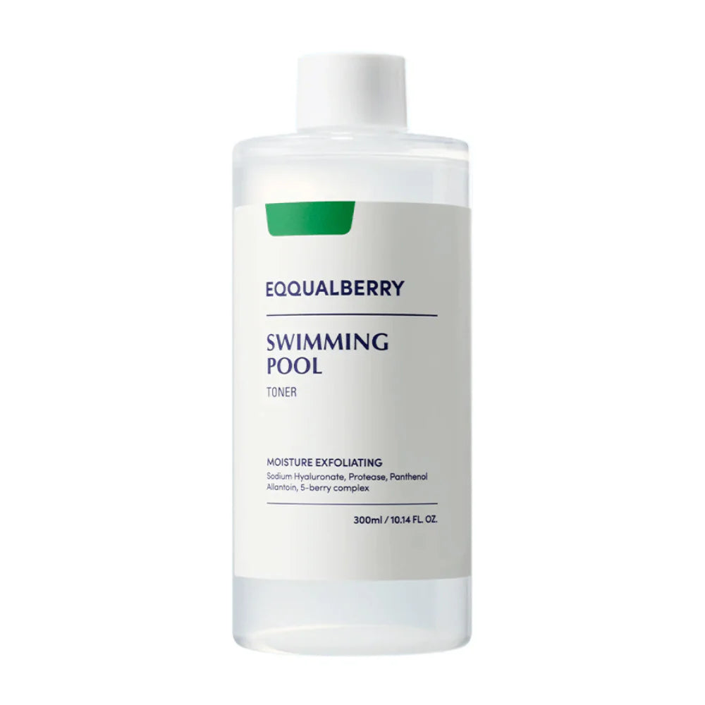 EQQUALBERRY Swimming Pool Toner 300ml تونر الترطيب بحمض الهيالورونيك