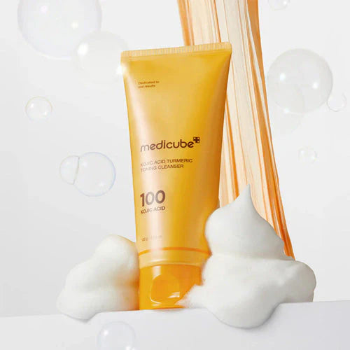 Medicube Kojic Acid Turmeric Toning Cleanser (120ml)