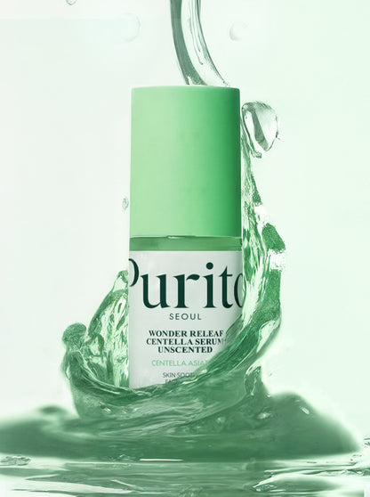 Purito Wonder Releaf Centella 60ml سيروم مهدئ فوري للتهيج والتحسس