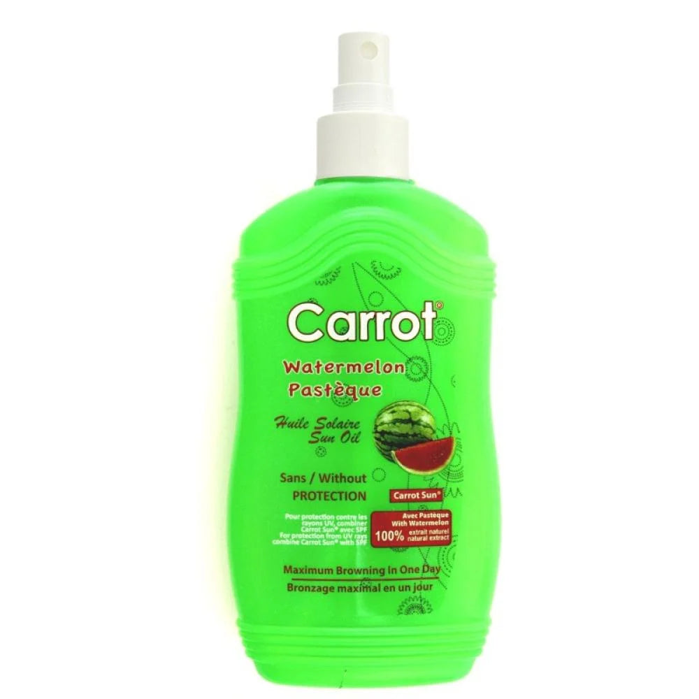 Carrot Sun Watermelon Tanning Oil 200ml زيت التسمير من كاروت