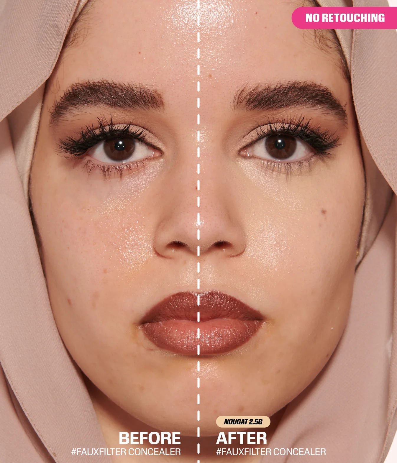 HUDA BEAUTY FAUXFILTER LUMINOUS MATTE LIQUID CONCEALER correcteur liquide 9 ML خافي عيوب من هدى بيوتي