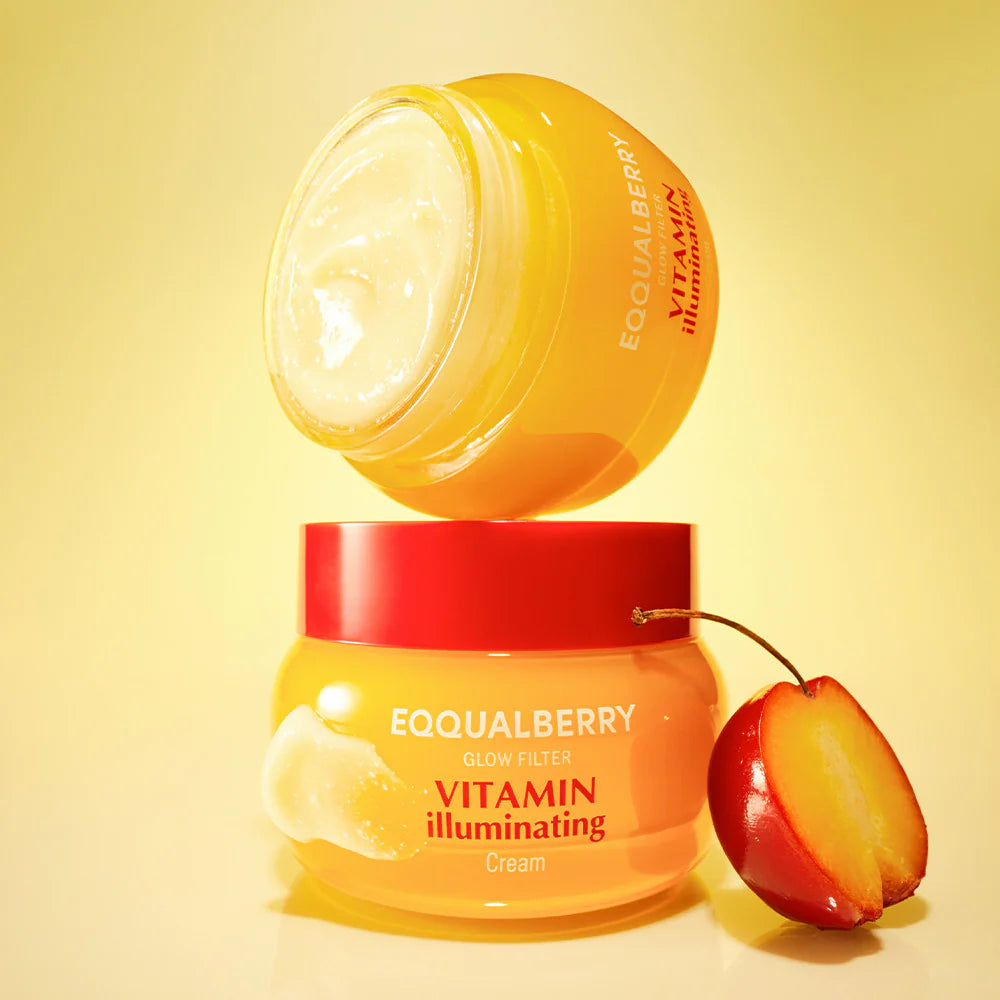 EQQUALBERRY Vitamin Illuminating Cream كريم إيكوالبيري المضيء بالفيتامينات