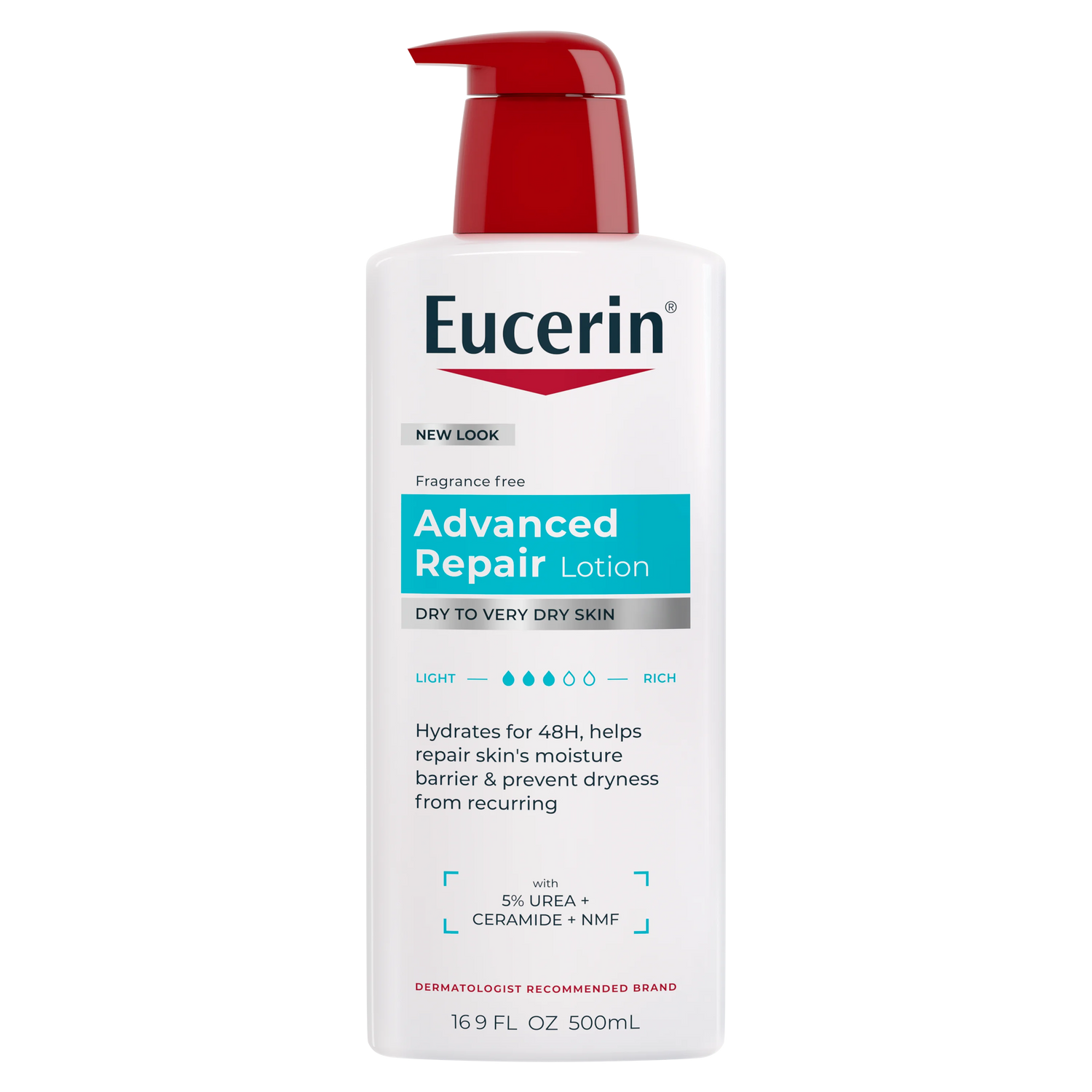 Eucerin Intensive Repair Lotion (500ml)
