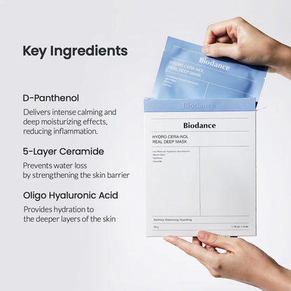 Biodance Hydro Cera-Nol Real Deep Mask قناع هيدرو سيرا نول للترطيب العميق