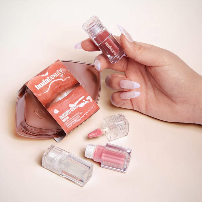HUDA BEAUTY Glossiest Gloss Trio Mini Kit