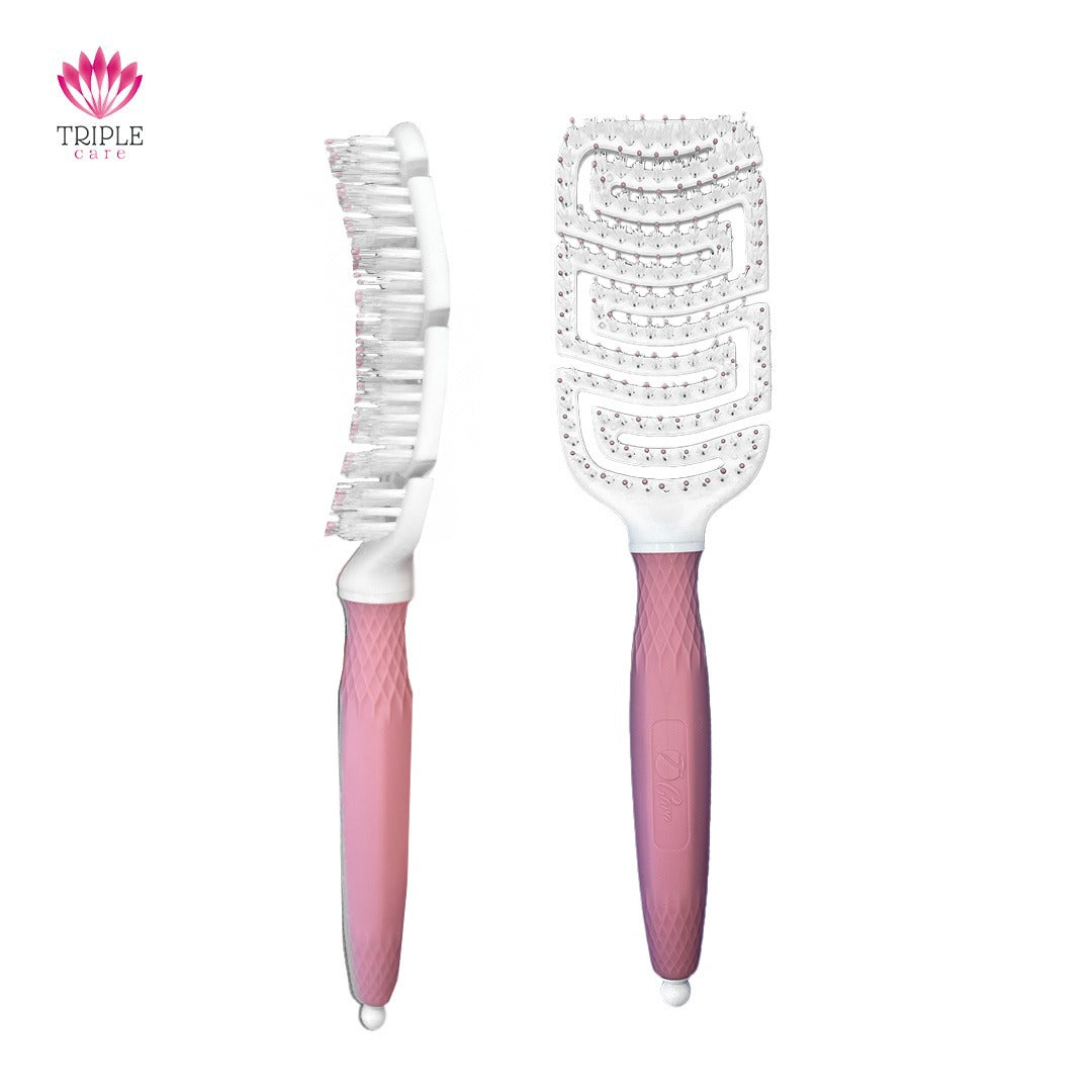 T-Care Hair Brush Detangling Bristles فرشاة فك التشابك