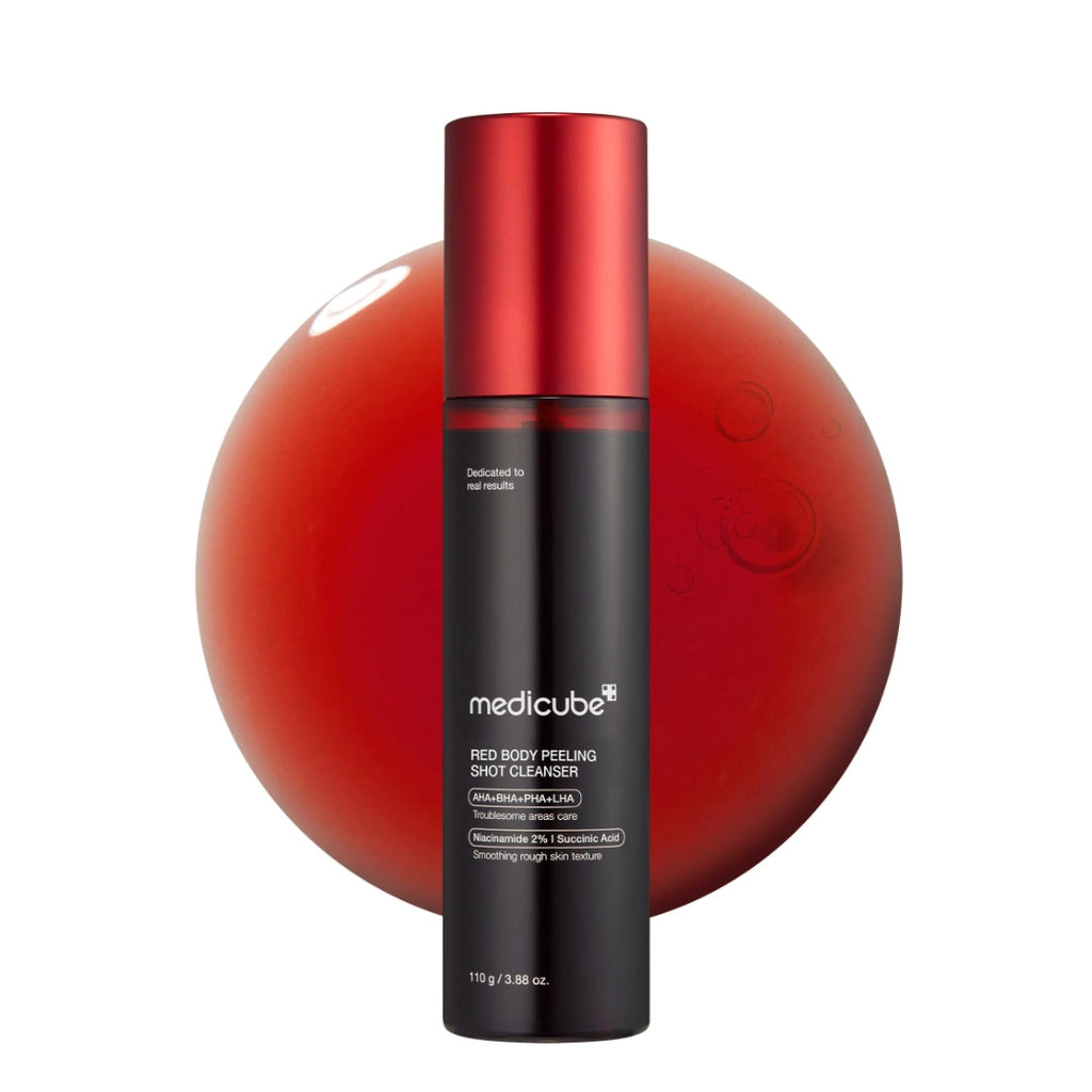 Medicube Red Body Peeling Shot 110ml تقشير الجسم الأحمر من ميديكوب