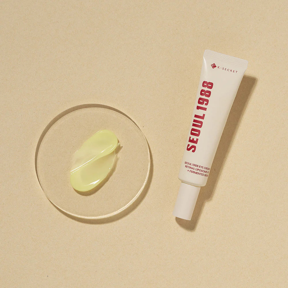 SEOUL 1988 Eye Cream : Retinal Liposome 4% + Fermented Bean كريم ريتنال للعيون من سيكرت كي