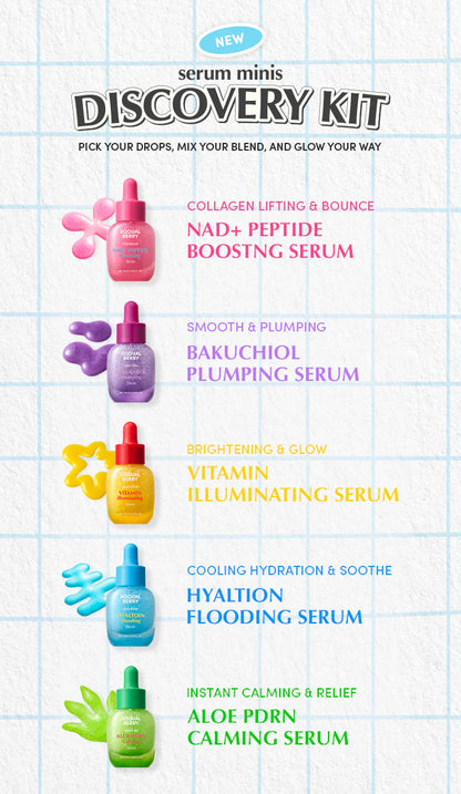 EQQUALBERRY Serum Minis Discovery Kit