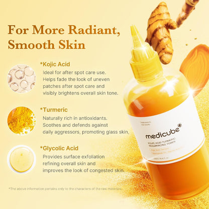 Medicube Kojic Acid Turmeric Resurfacing Toner