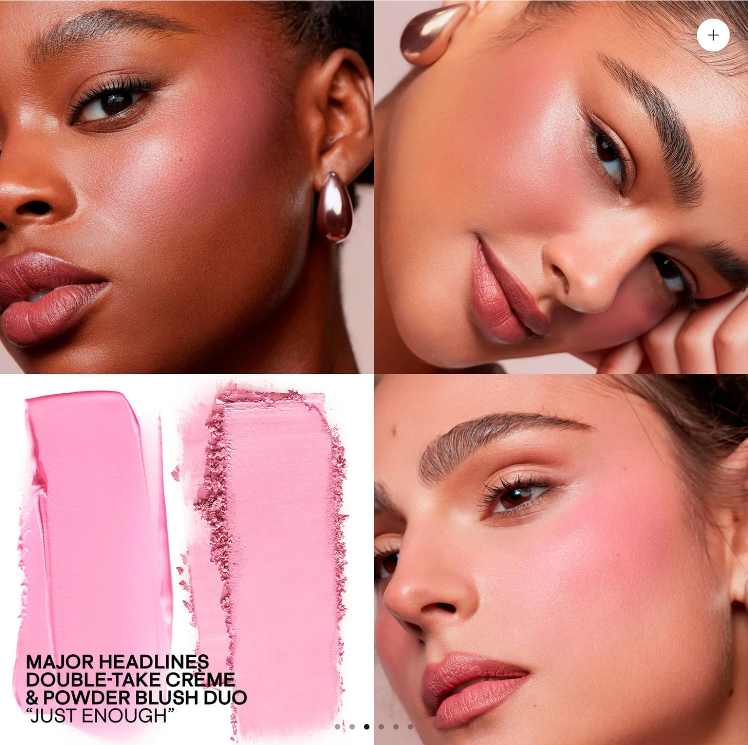 PATRICK TA MAJOR HEADLINES DOUBLE-TAKE CRÈME &amp; POWDER BLUSH DUO