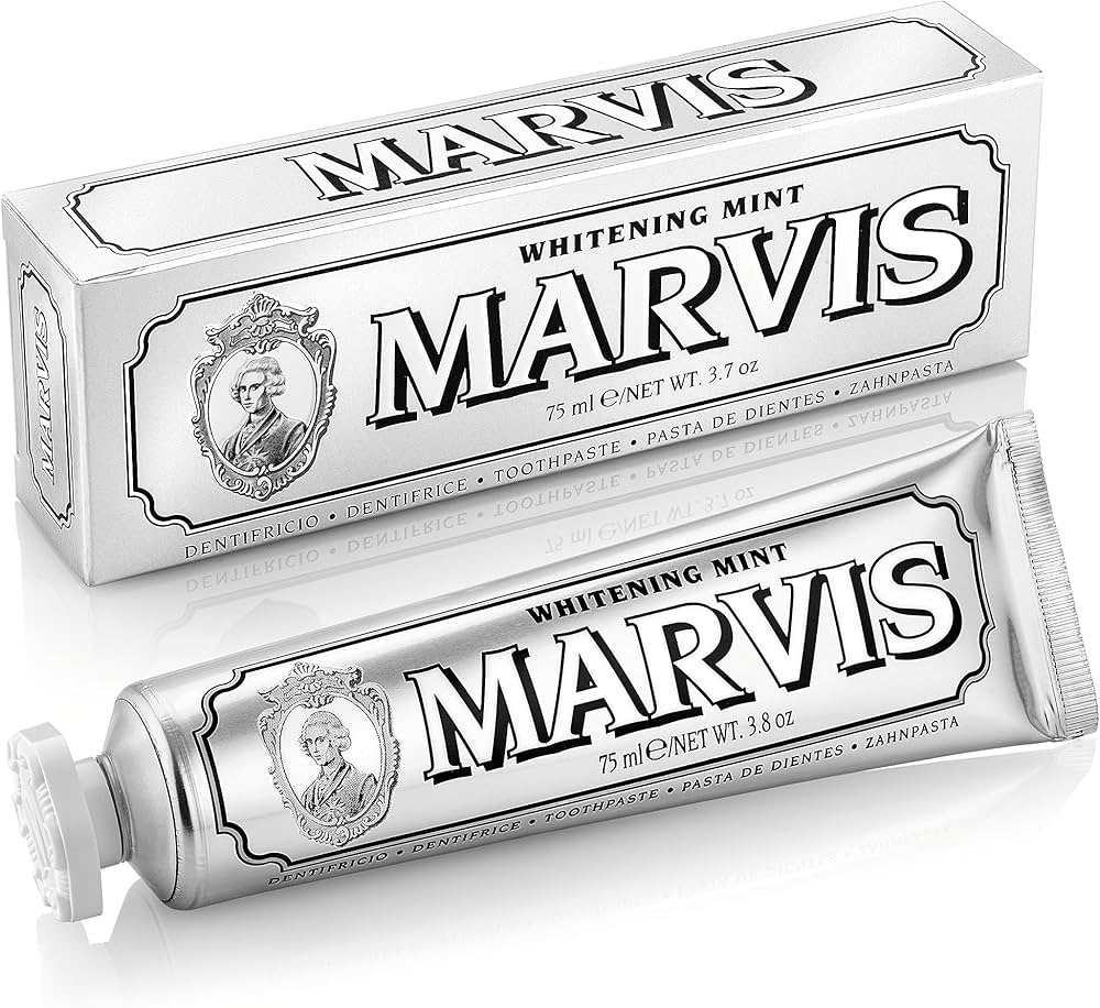 MARVIS TOOTHPASTE WHITENING MINT 85ml معجون مارڤيس لتبيض الأسنان