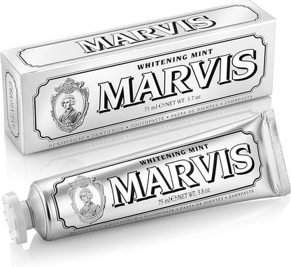 MARVIS TOOTHPASTE WHITENING MINT 85ml معجون مارڤيس لتبيض الأسنان