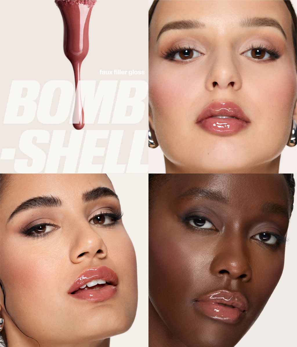 HUDA BEAUTY JUICY BOMBSHELL LIP DUO ثنائي أحمر الشفاه جوسي بومبشيل من هدى بيوتي