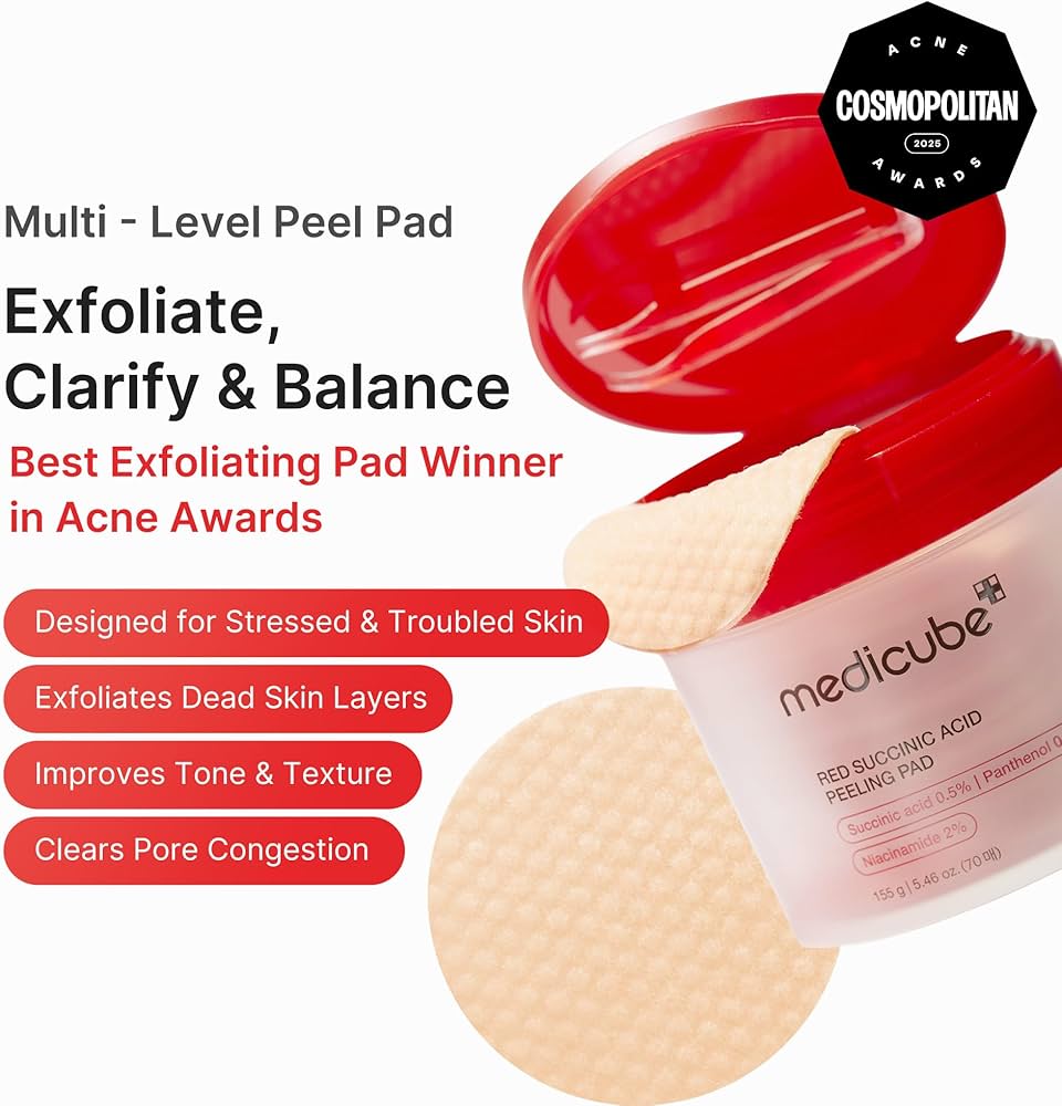 Medicube Red Succinic Acid Peeling Pad (70)