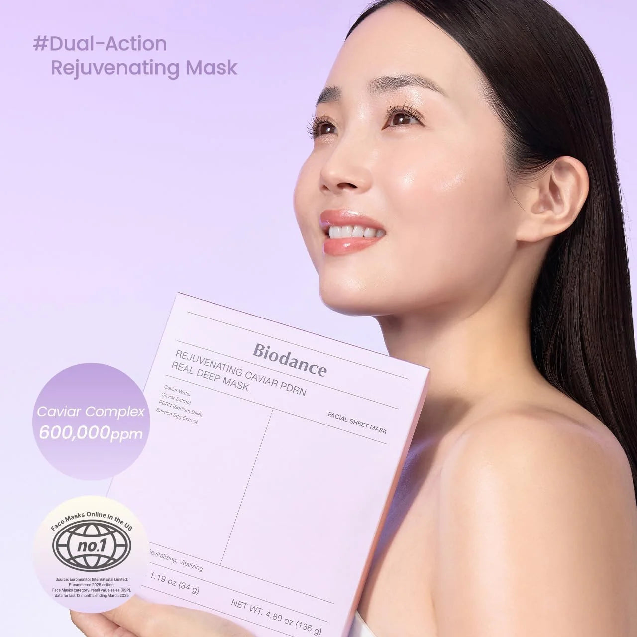 Biodance - Rejuvinating Caviar PDRN Real Deep Mask (1 piece)