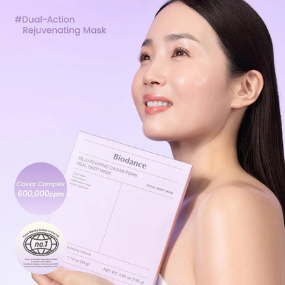 Biodance - Rejuvinating Caviar PDRN Real Deep Mask (1 piece)