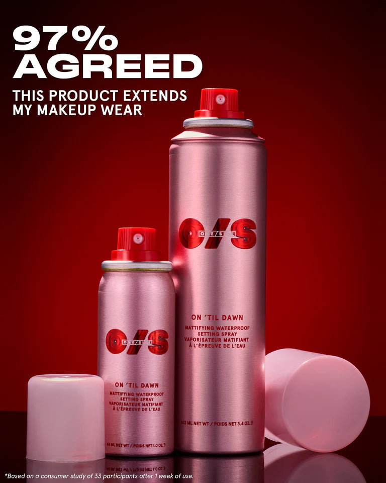 ONE SIZE Setting Spray (waterproof) 143ml مثبت مكياج من ون سايز