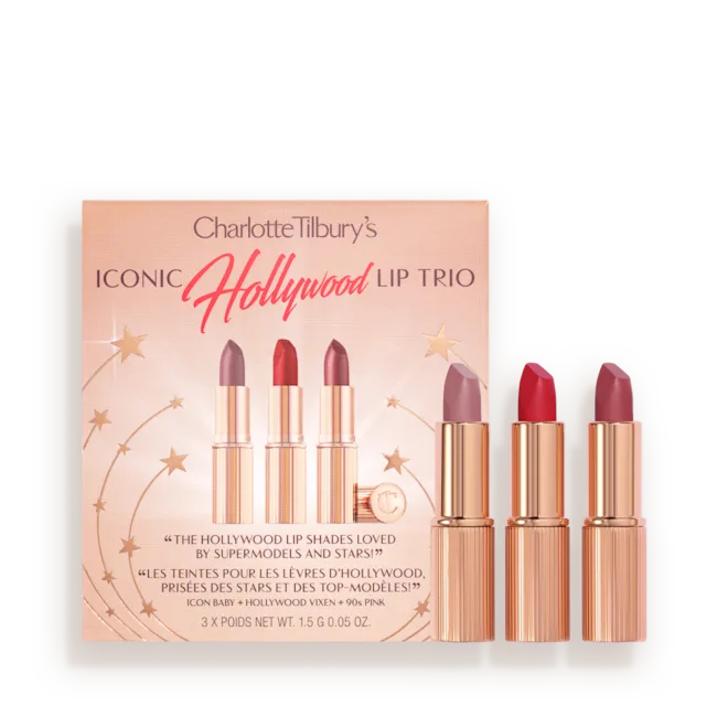 Charlotte Tilbury Iconic Hollywood Lip Trio