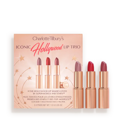Charlotte Tilbury Iconic Hollywood Lip Trio