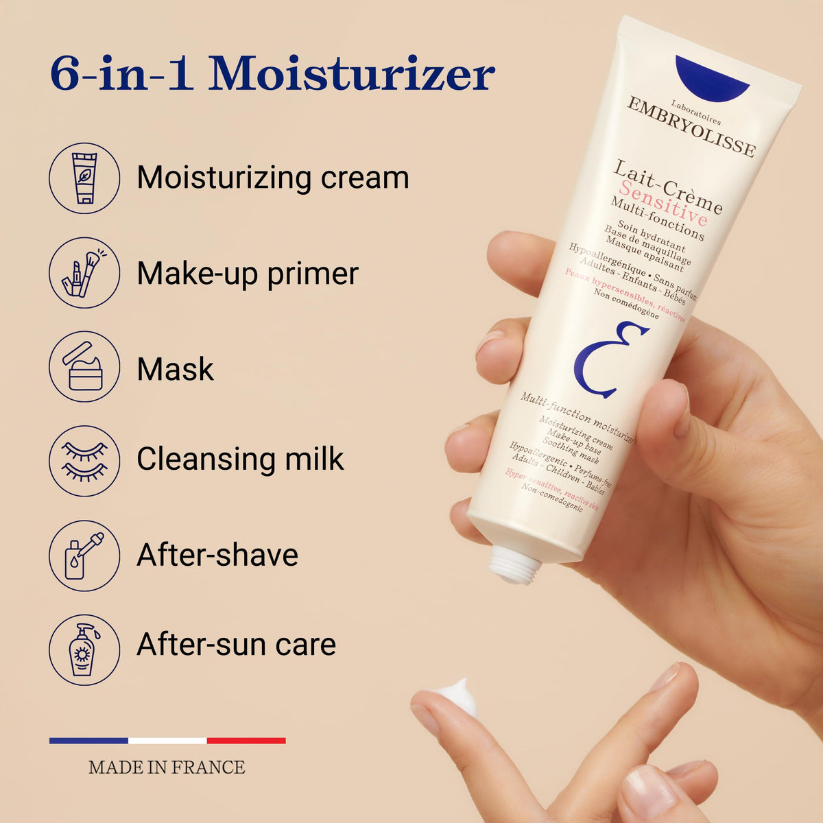 Embryolisse Lait-Crème Sensitive Multi - Fonctions 100ml