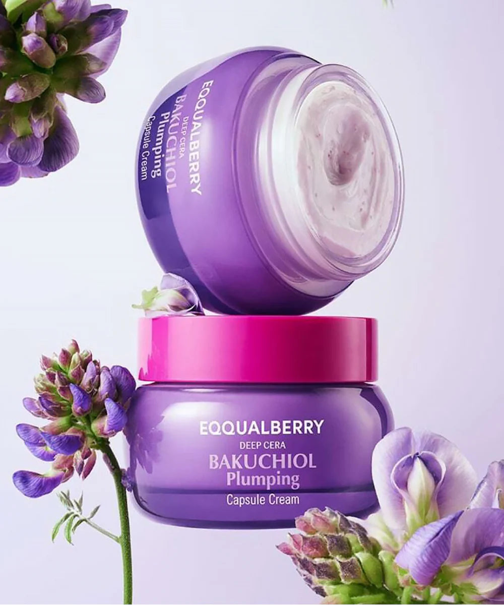 EQQUALBERRY Bakuchiol Plumping Capsule set