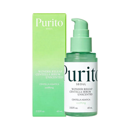 Purito Wonder Releaf Centella 60ml سيروم مهدئ فوري للتهيج والتحسس