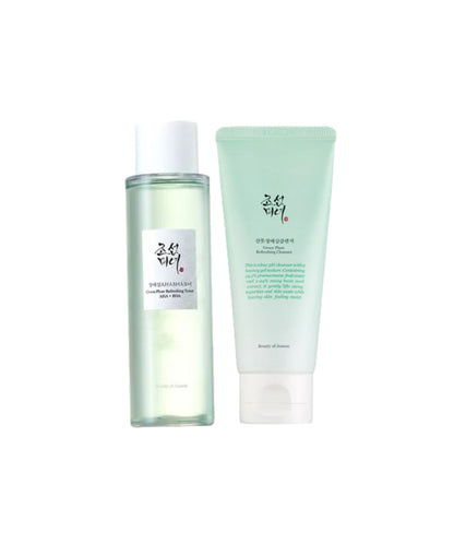 Beauty of joseon green plum refreshing set مجموعة الجمال من جوسون الخضراء المنعشة