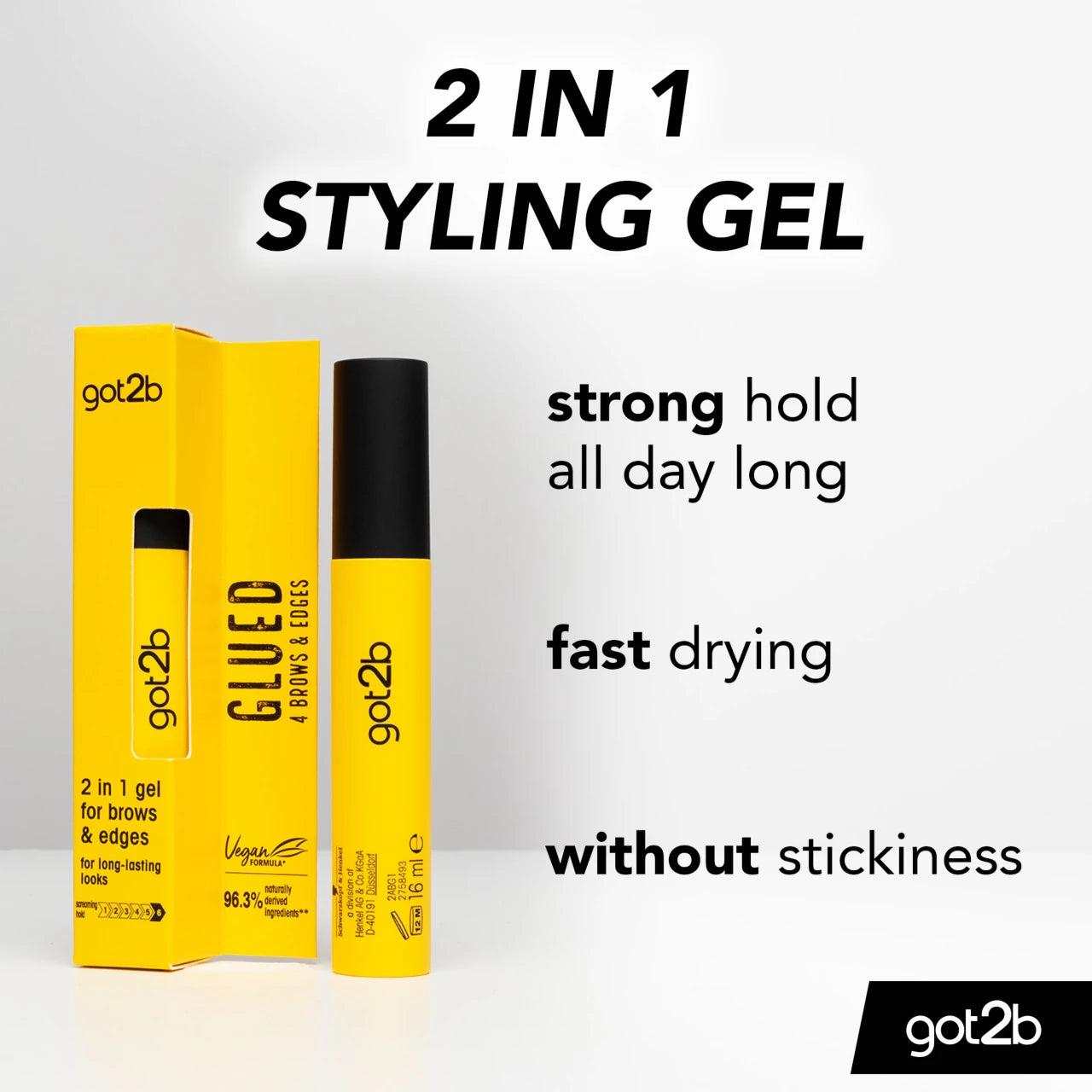 GLUED got2b 2 in 1 gel for brows &amp; edges