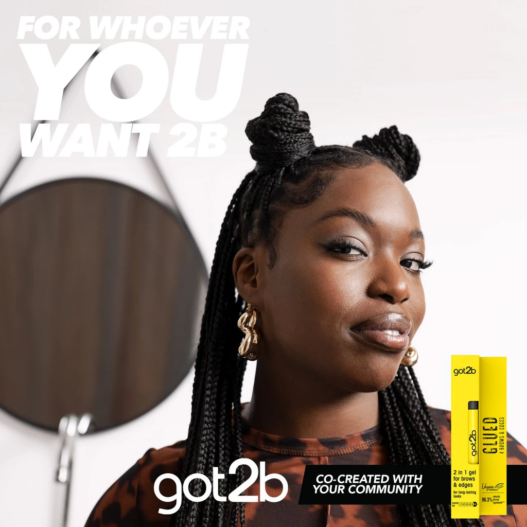 GLUED got2b 2 in 1 gel for brows & edges مثبت الحواجب الجل من جوت تو بي