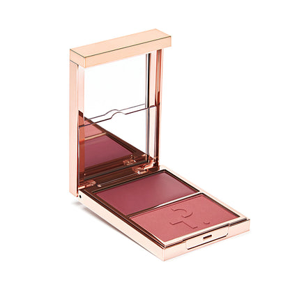 PATRICK TA MAJOR HEADLINES DOUBLE-TAKE CRÈME &amp; POWDER BLUSH DUO