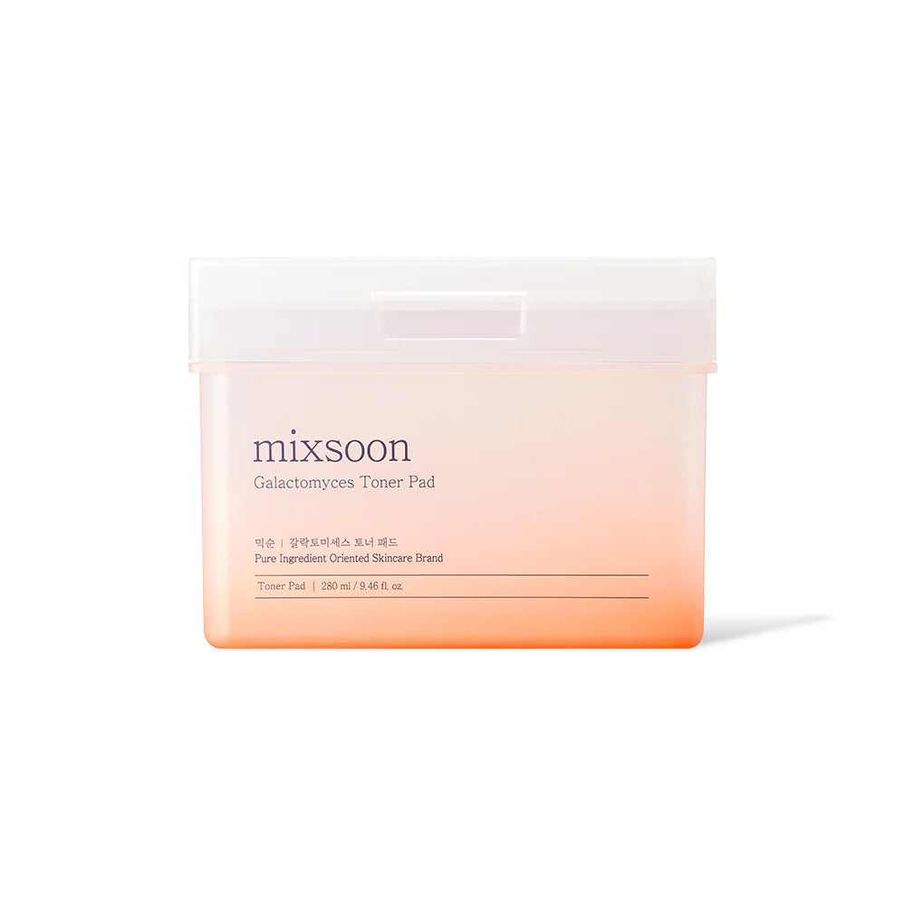 MIXSOON Galactomyces Toner Pad وسائد التونر بالخمائر للترطيب العالي