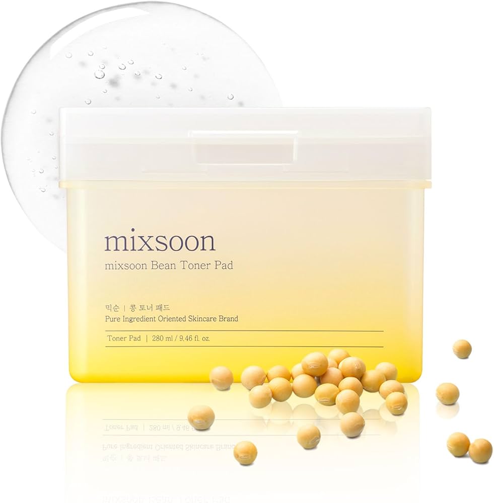 MIXSOON Bean Toner Pad وسائد تونر الفاصولياء الكورية