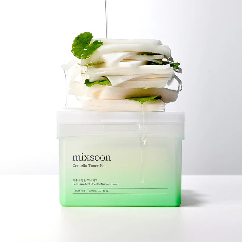 MIXSOON Bean Toner Pads وسائد التونر المغلفة بالسانتيلا المهدئة